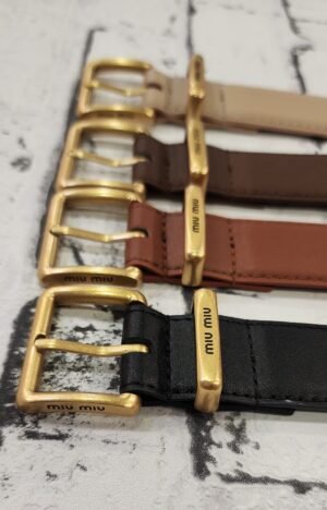 חגורה miu miu